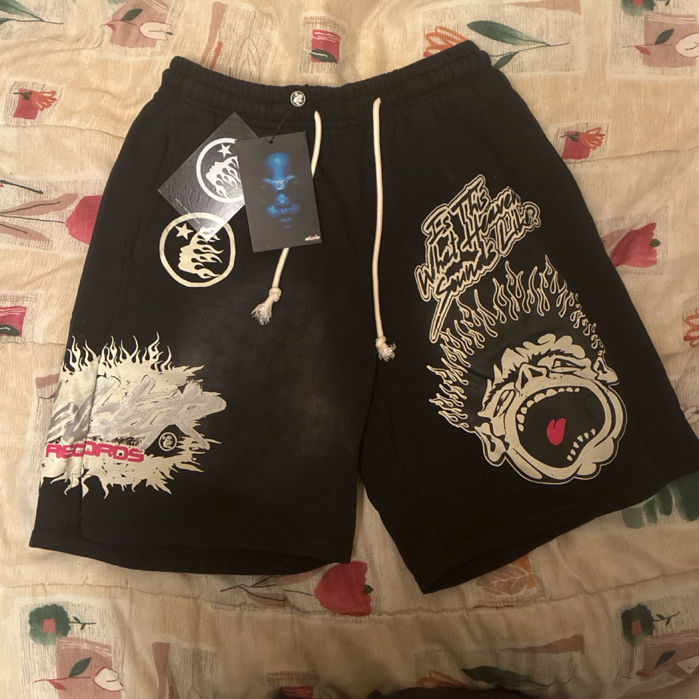 Hellstar “is this what heaven looks like” Graphic Shorts
