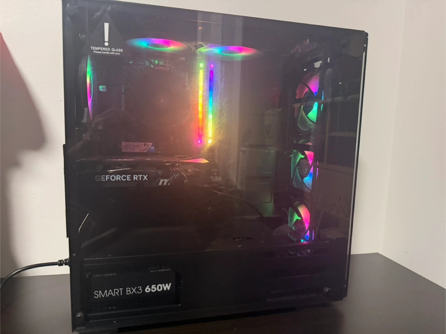 RTX 5060 Gaming PC | Ryzen 5 3600 16GB RAM 500GB SSD New PSU