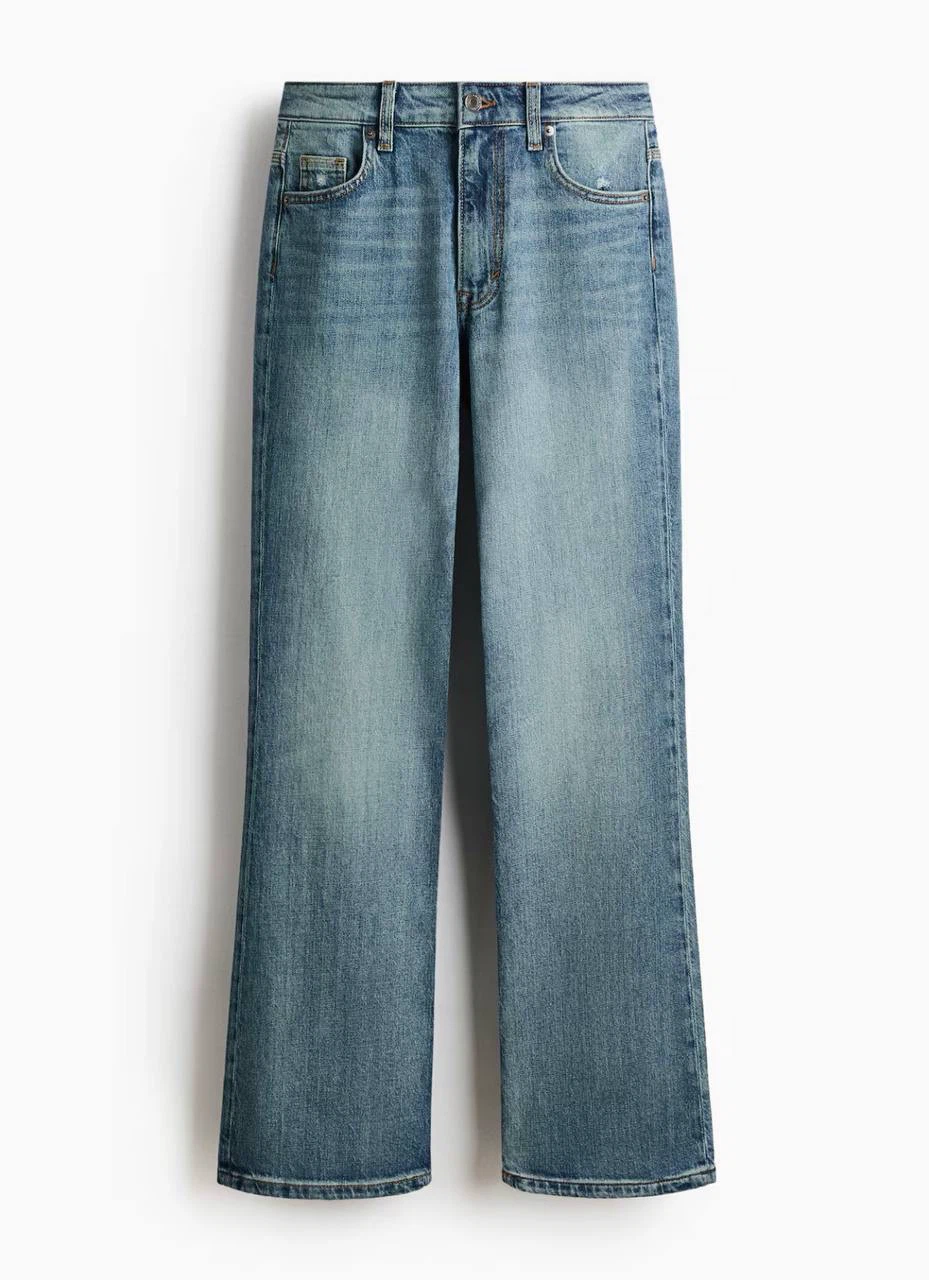 H&M High-Waist Bootcut Jeans — Size 18 - photo 4