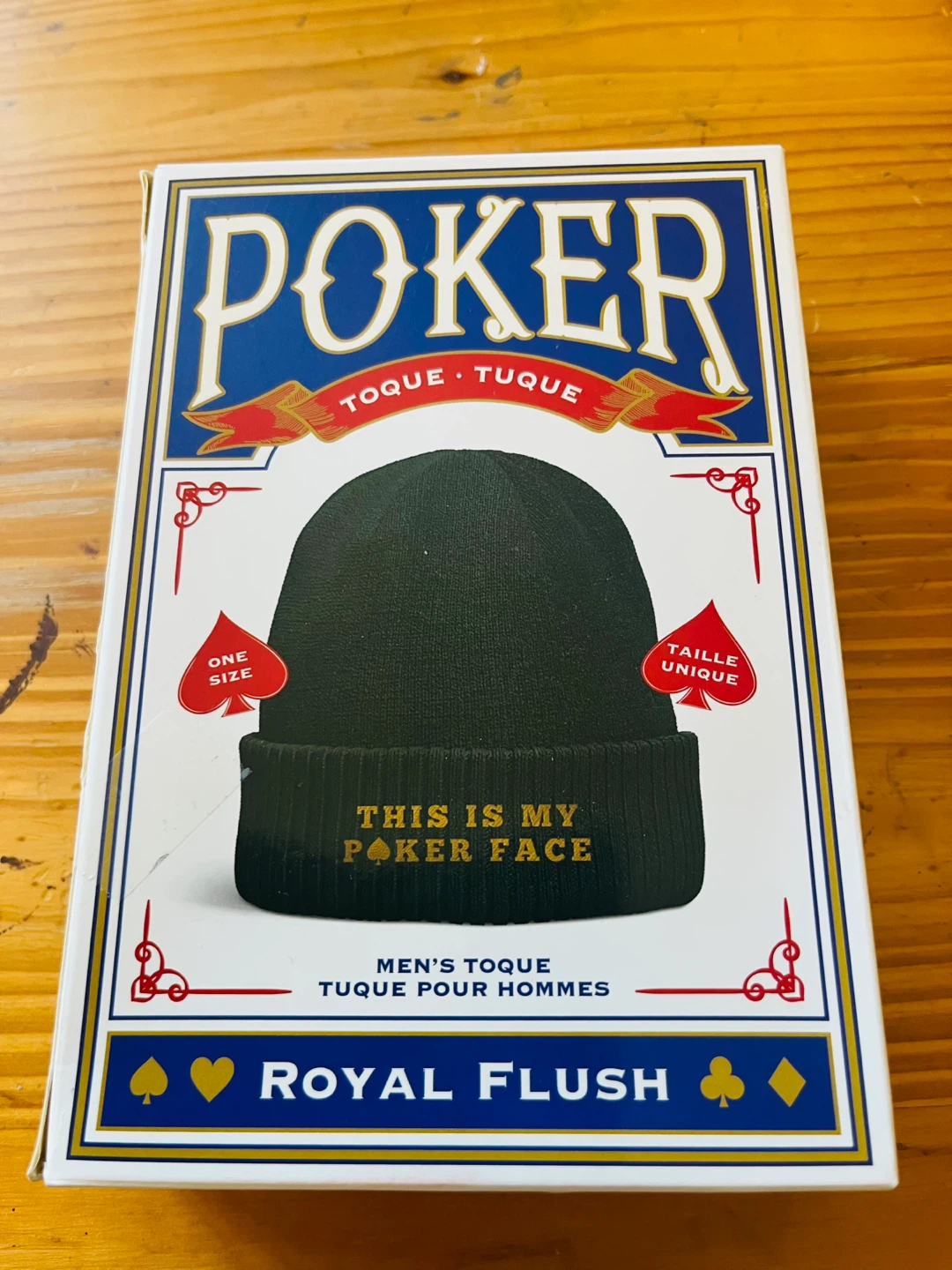 Tuque / Hat Unisex NEW Poker One Size