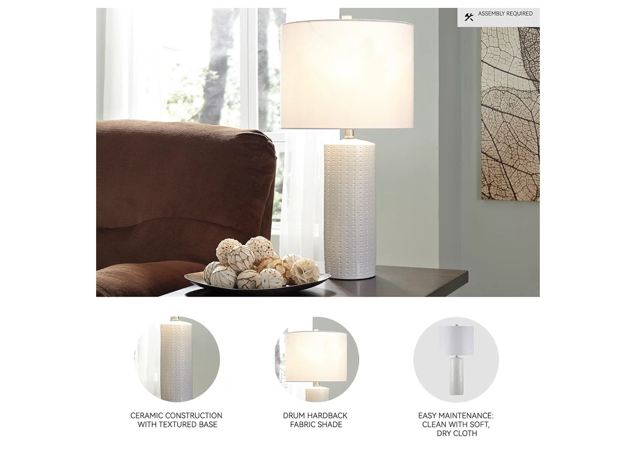 Signature Design by Ashley Steuben Table Lamp Set (2-Pack) - photo 4