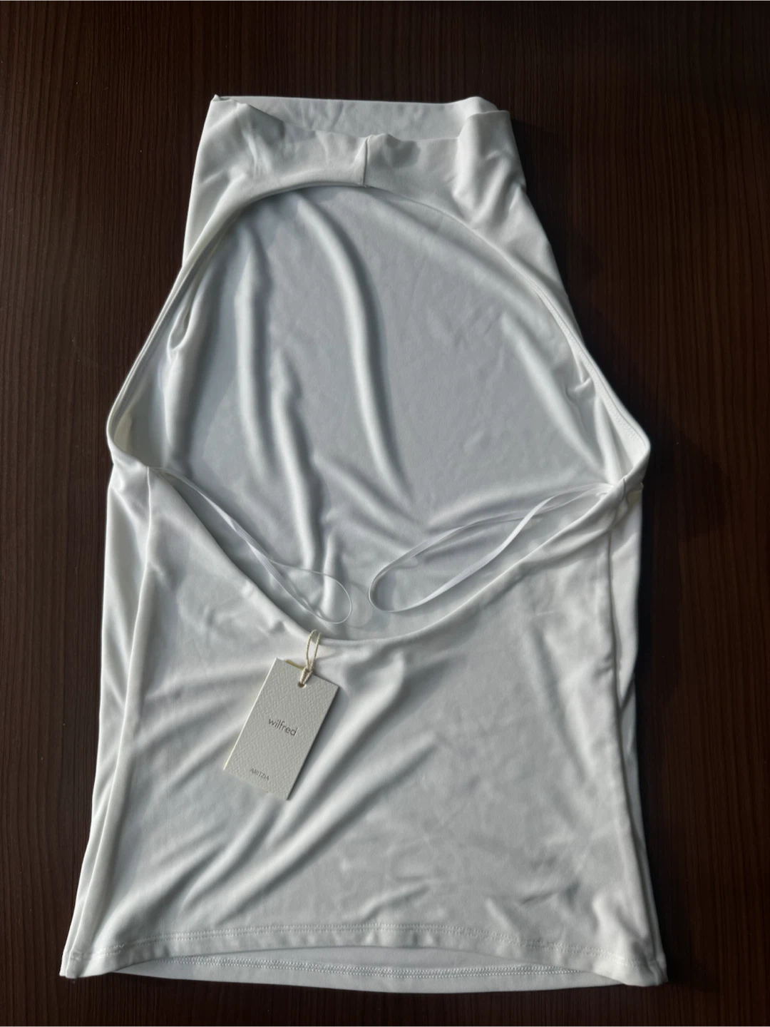 Wilfred Smooth Matter White Halter Top - photo 2