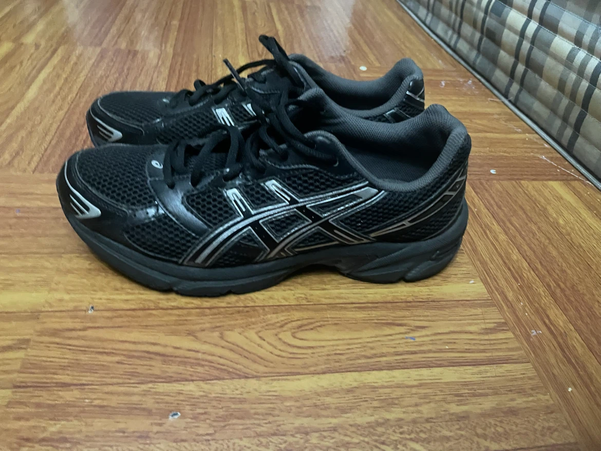 ASICS Men's Black Running Shoes size - photo 5
