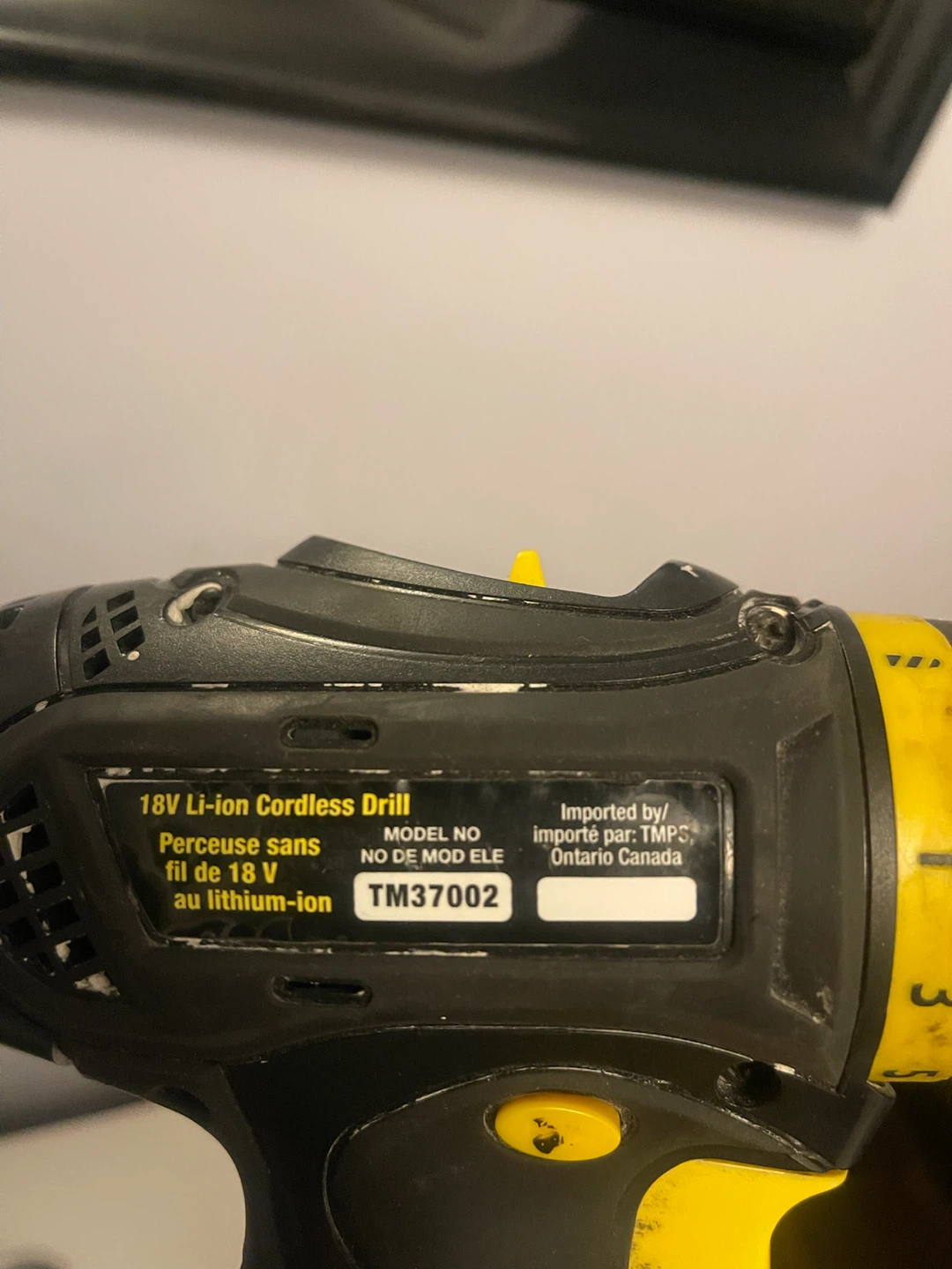 TradeMaster 18V Li-ion Cordless Drill with Case - photo 5