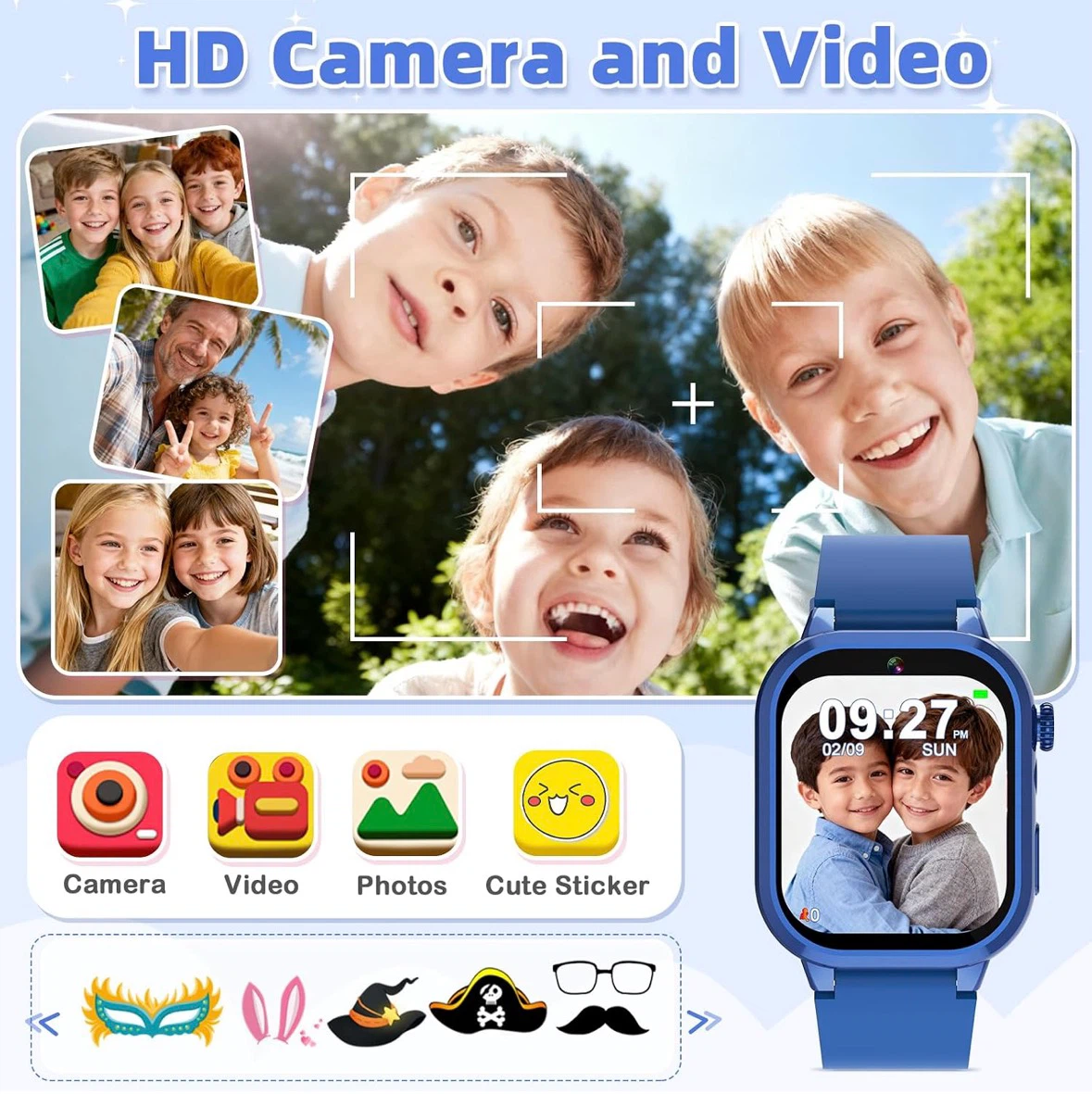 Kids fitness watch with games, camera, music - BNIB - photo 4
