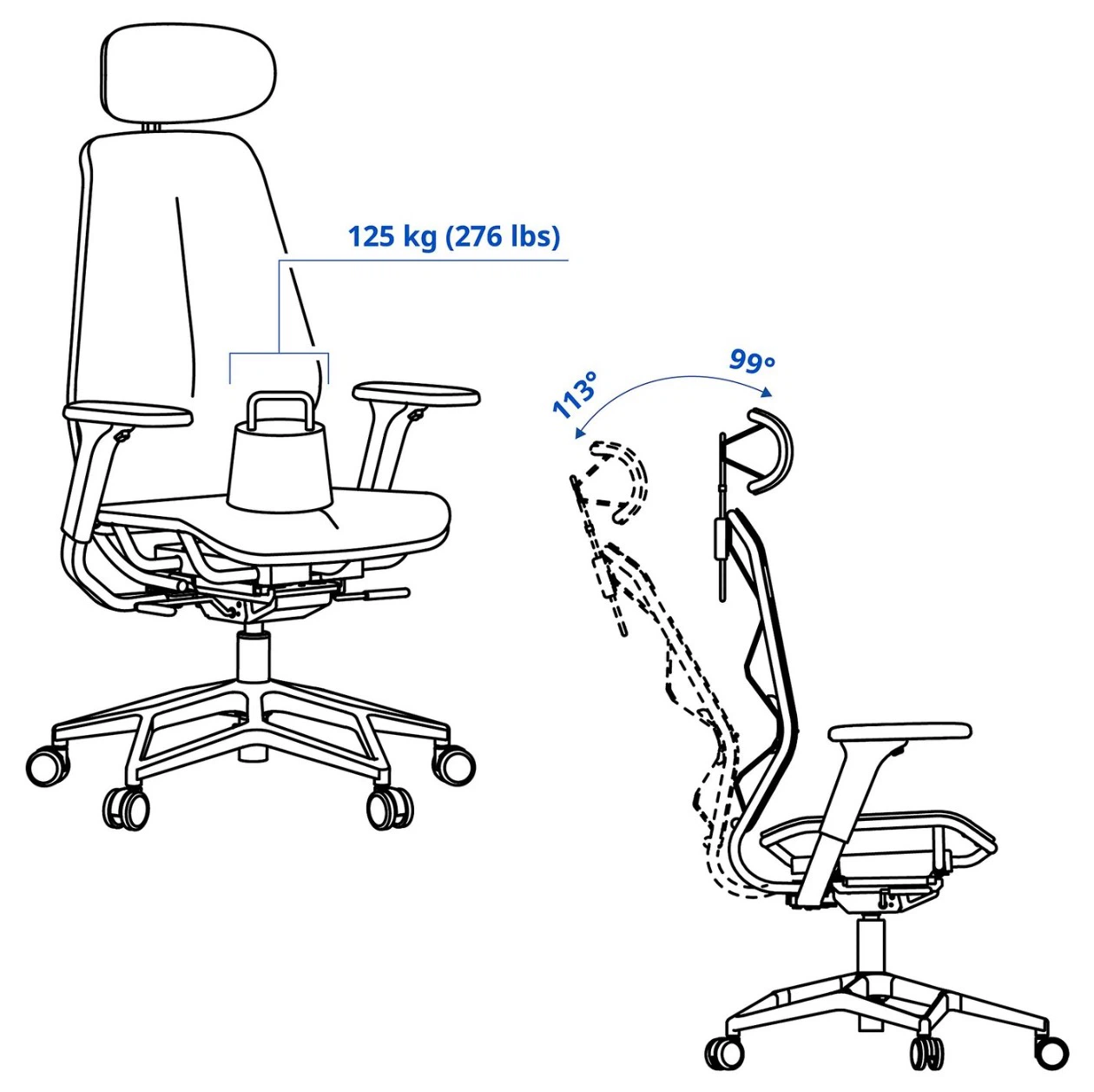 Ikea Gaming Chair STYRSPEL - photo 5