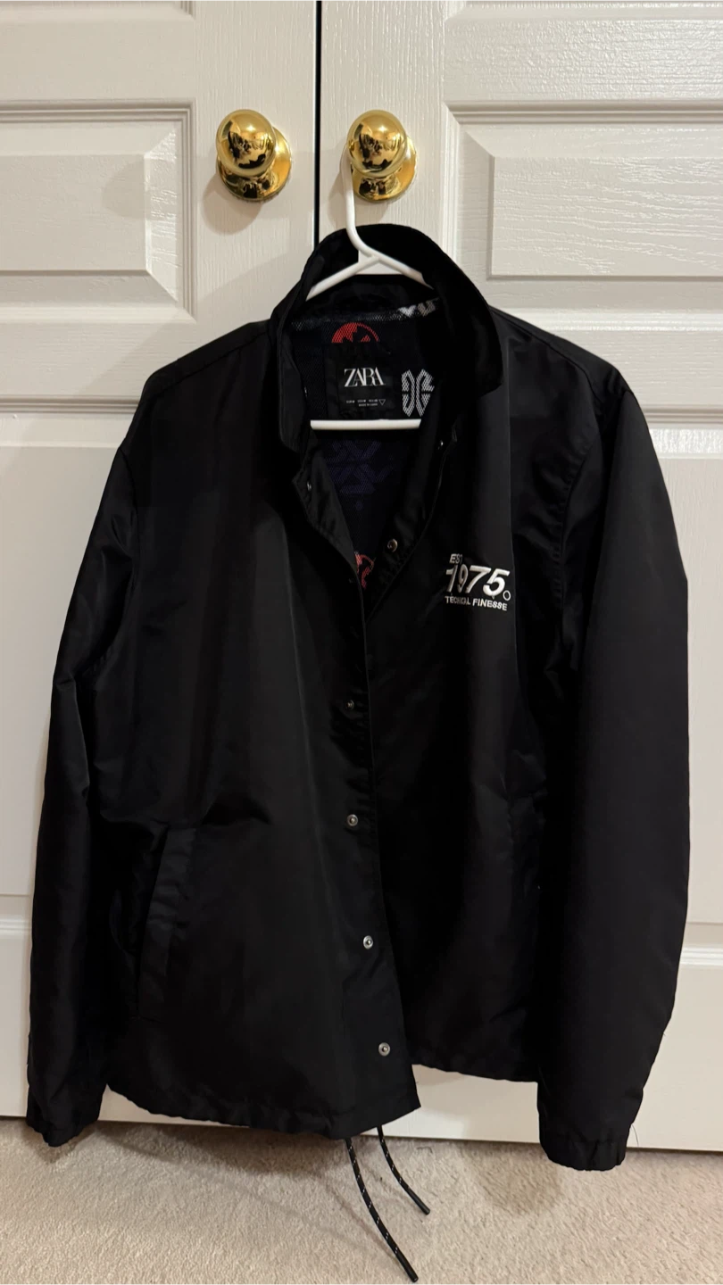 Zara EST 1975 Black Jacket