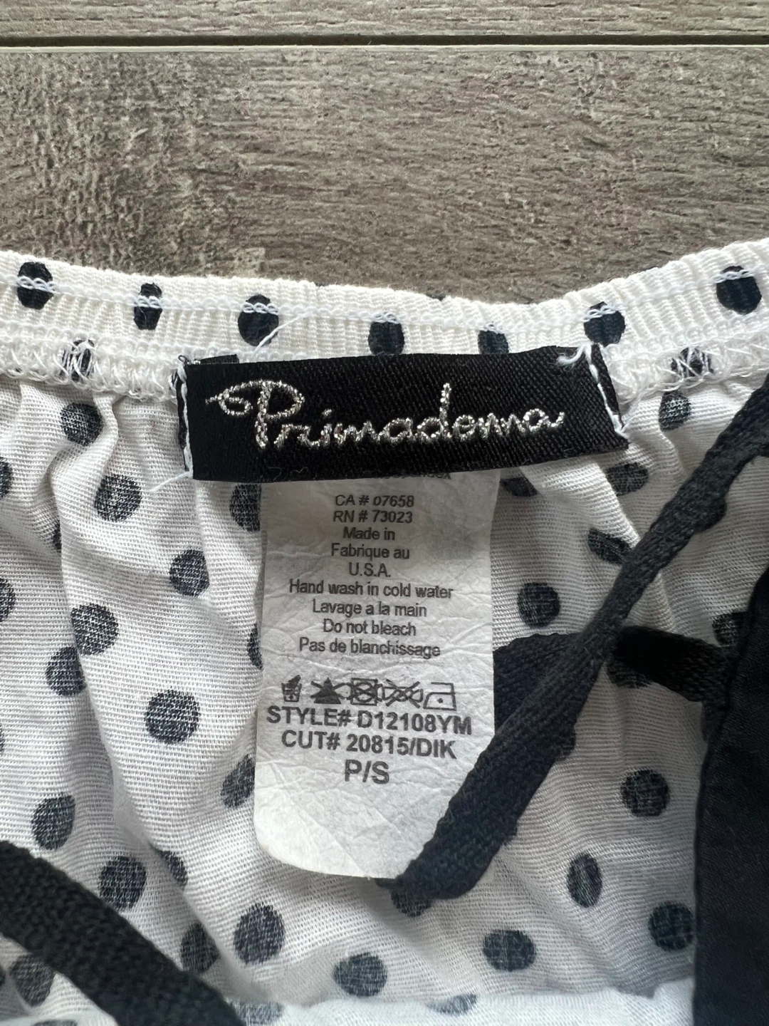 Primadonna Polka Dot Dress XS / Small - photo 4