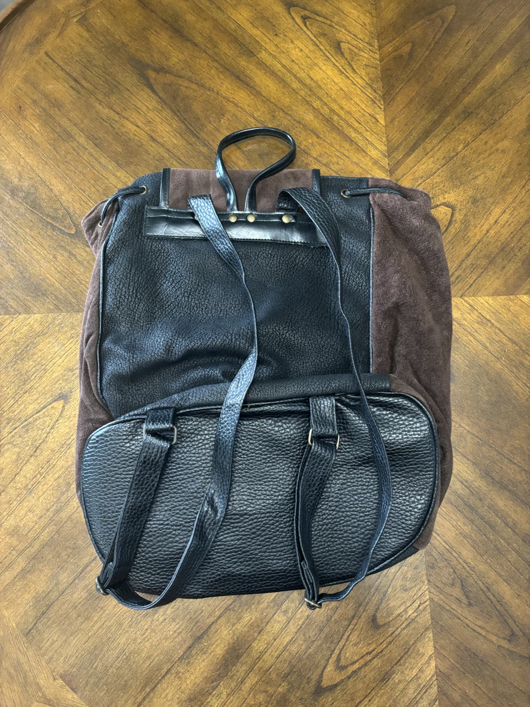 Jaguar Suede and Leather Backpack - photo 2