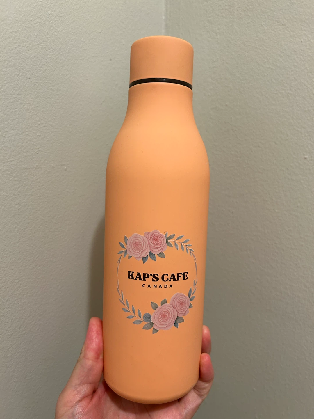 Kap's Cafe Stainless Steel Water Bottle