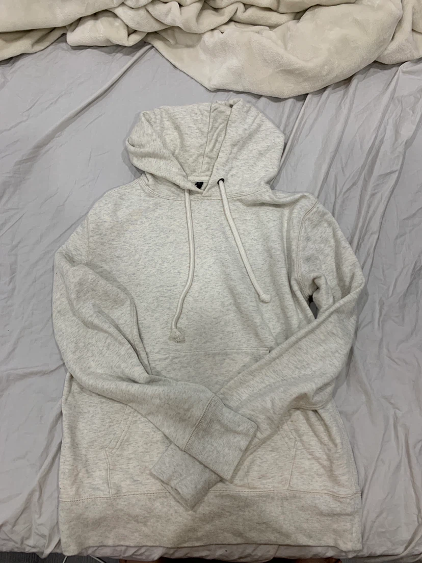 Light Grey Speckled Hoodie