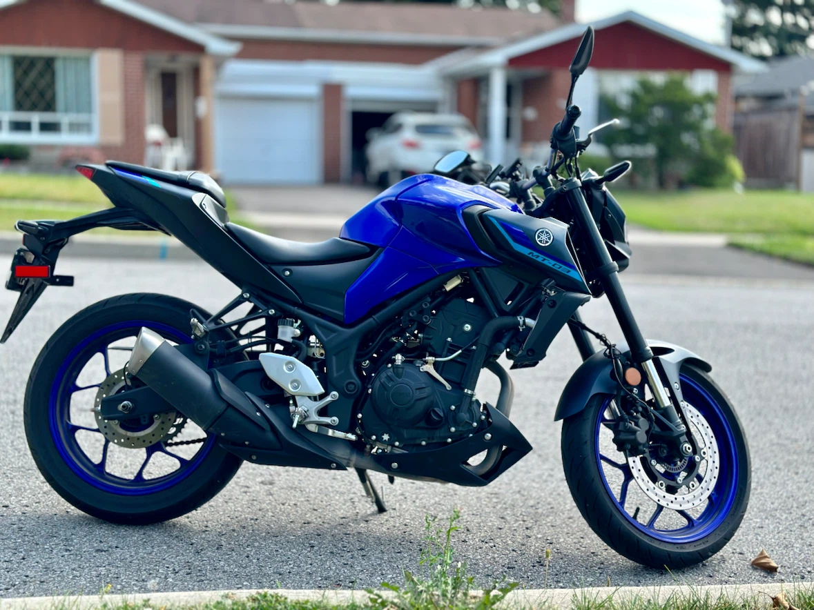 Yamaha MT-03 Motorcycle - photo 3