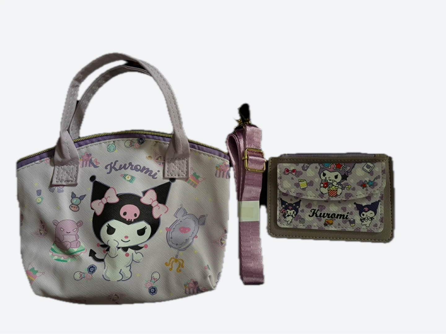 Sanrio Kuromi Purse and Wallet Set