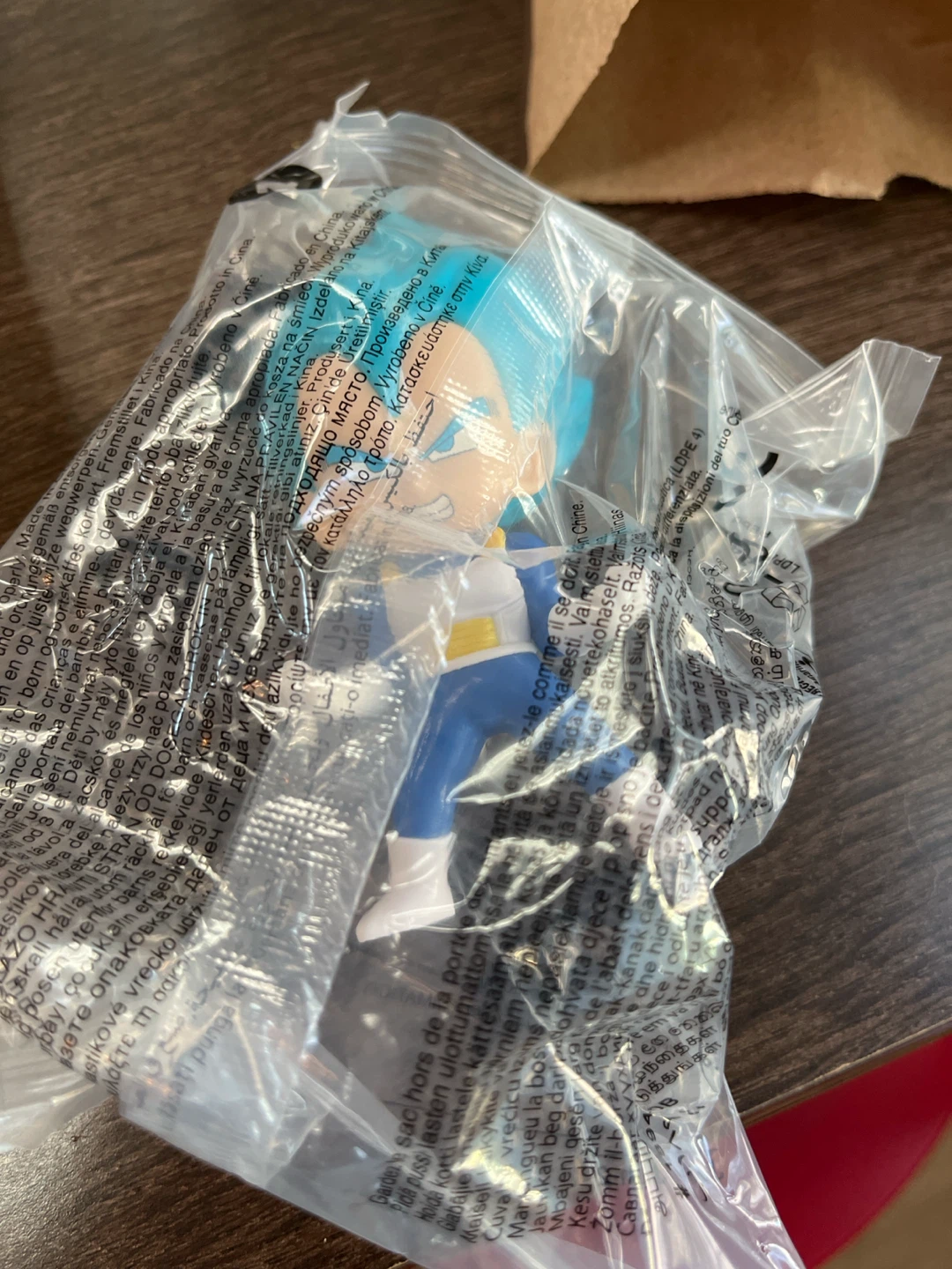 LTT BURGER KING GOKU AND VEGETA (BLUE) FOR BEERUS