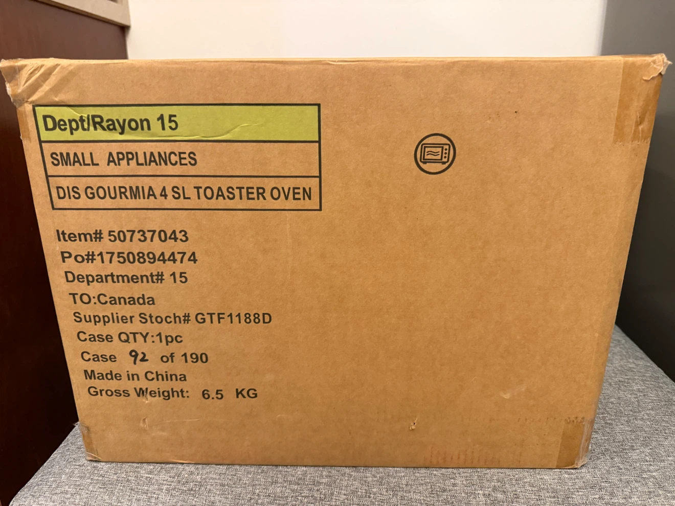 Gourmia Hot Air Fryer Oven GTF2448 - photo 4