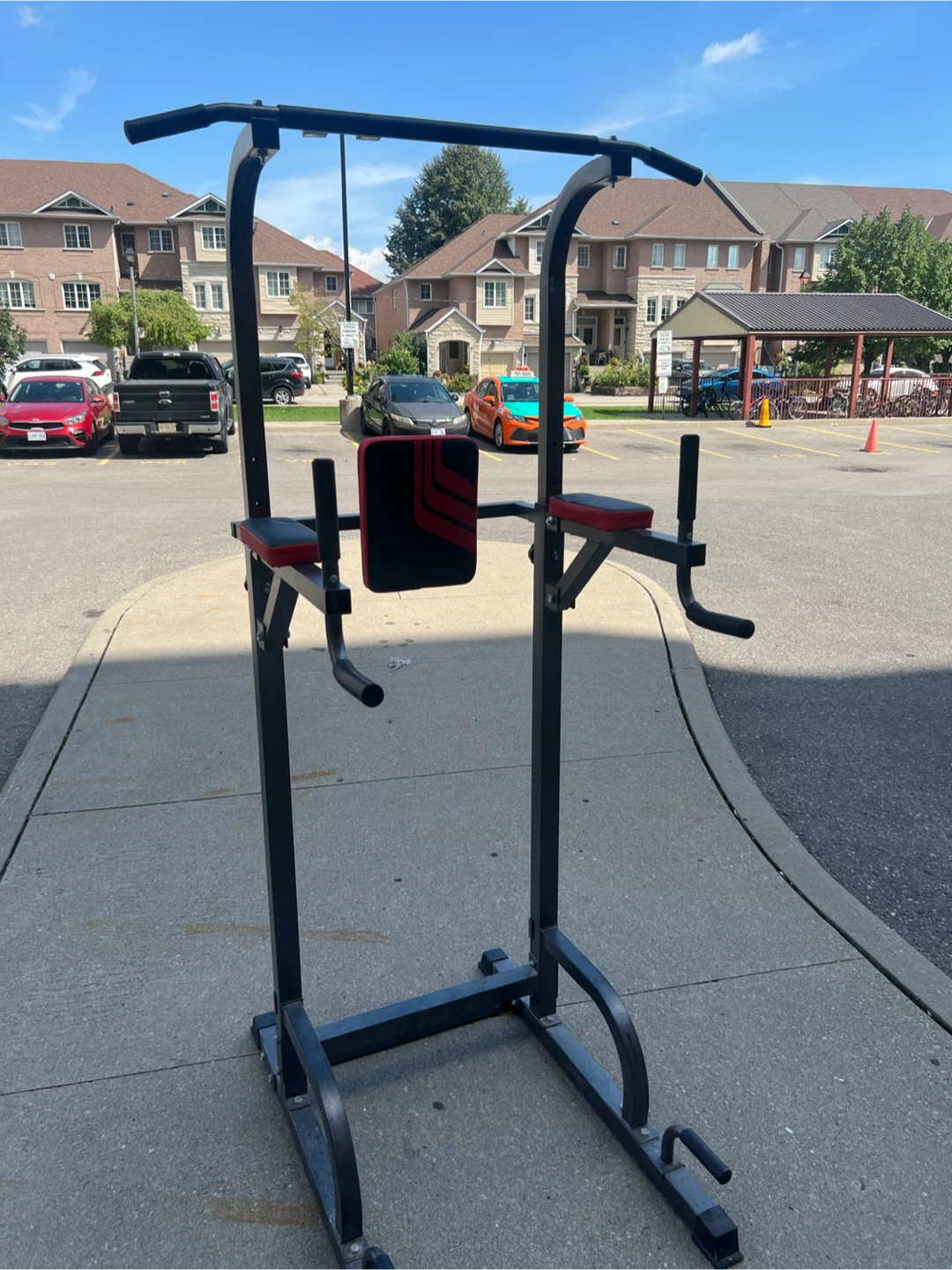 Power Tower Pull Up and Dip Station