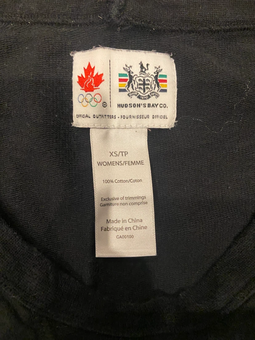 Vintage Hudson's Bay Co. Team Canada Olympic Sweatshirt Size XS - photo 4