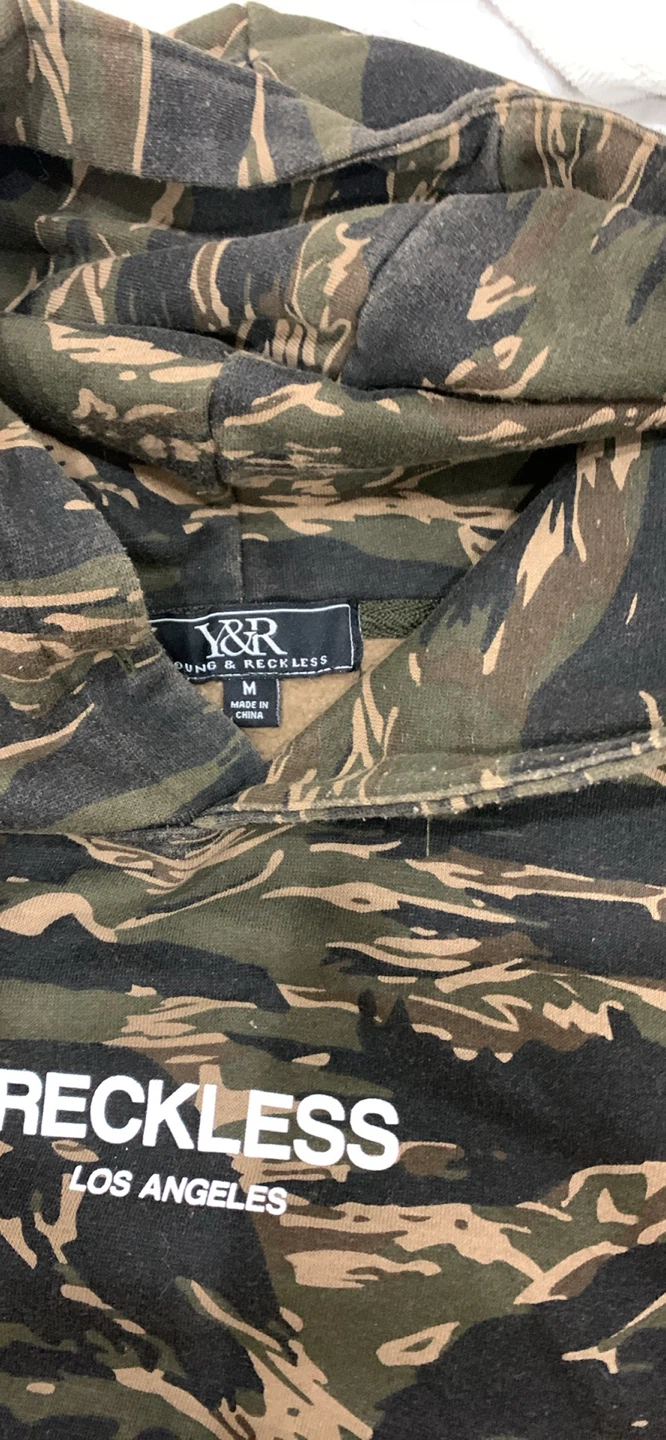 Young & Reckless Camo Hoodie - photo 3
