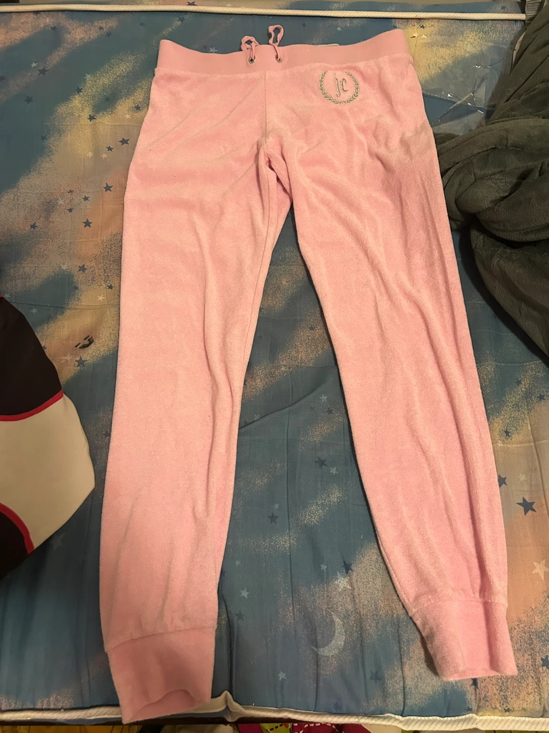 Y2K Juicy Couture Pink terry cloth Joggers