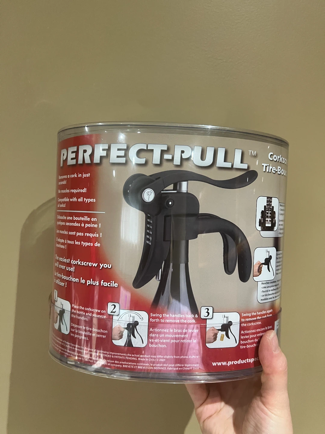 Perfect-Pull Corkscrew