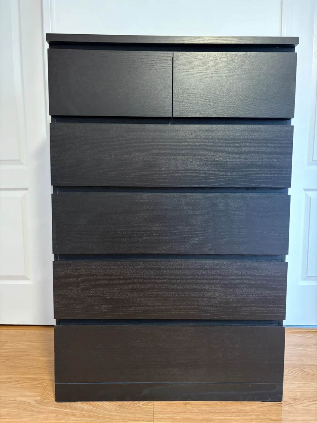 Dresser black brown Malm N6 IKEA