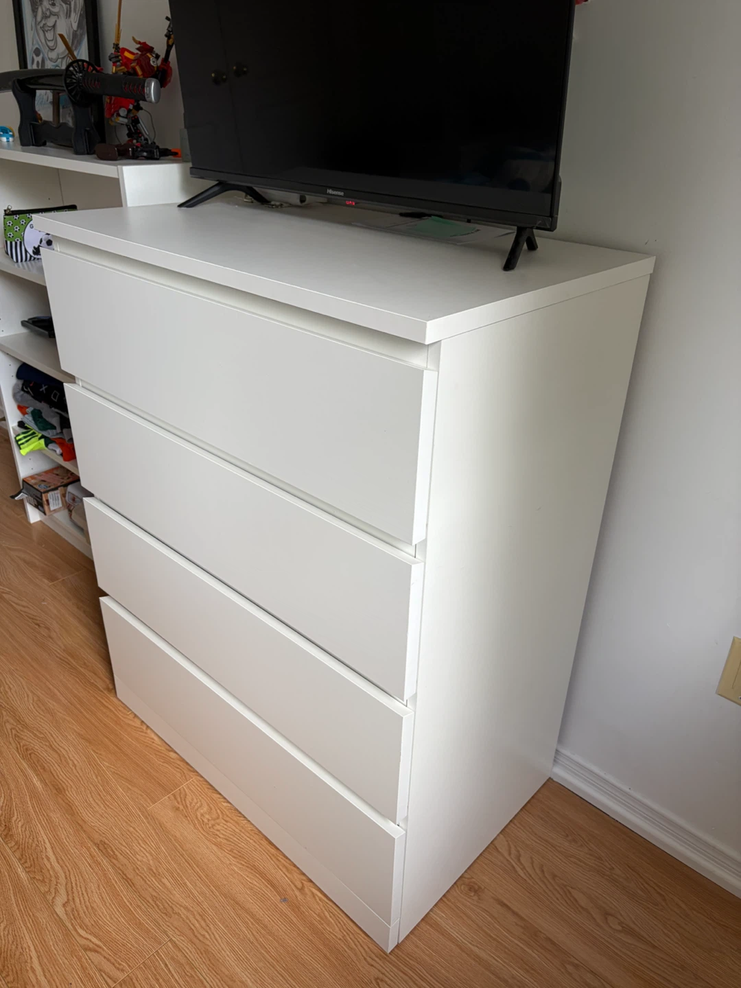 Dresser Malm white IKEA - photo 2