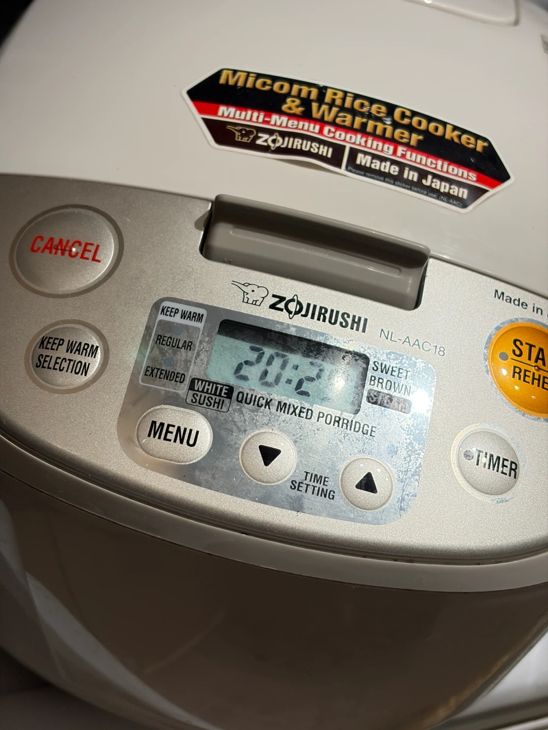 Zojirushi NL-AAC10HEKP Rice Cooker 10 Cups - photo 2