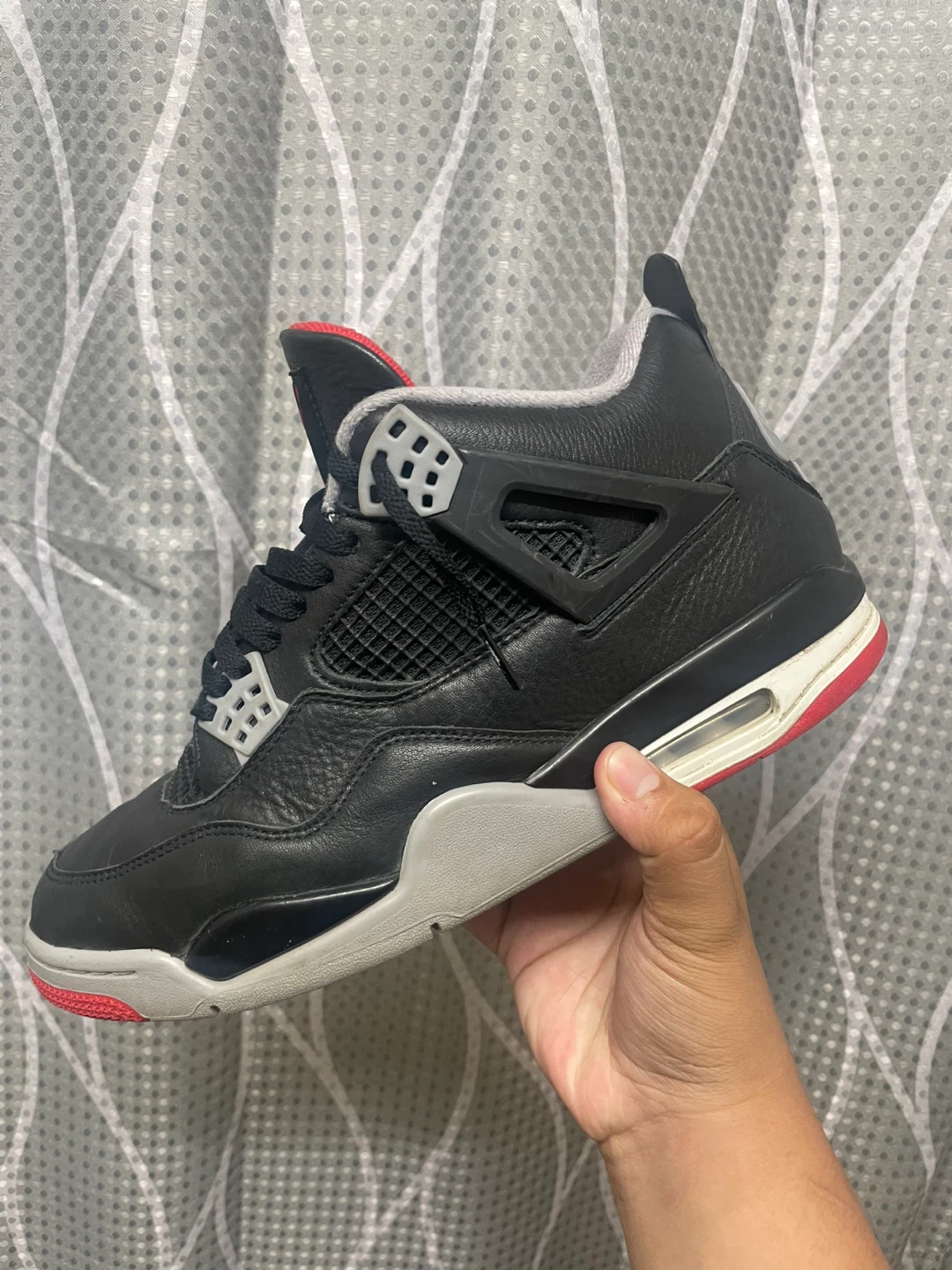 Jordan 4 reamagined bred - photo 2