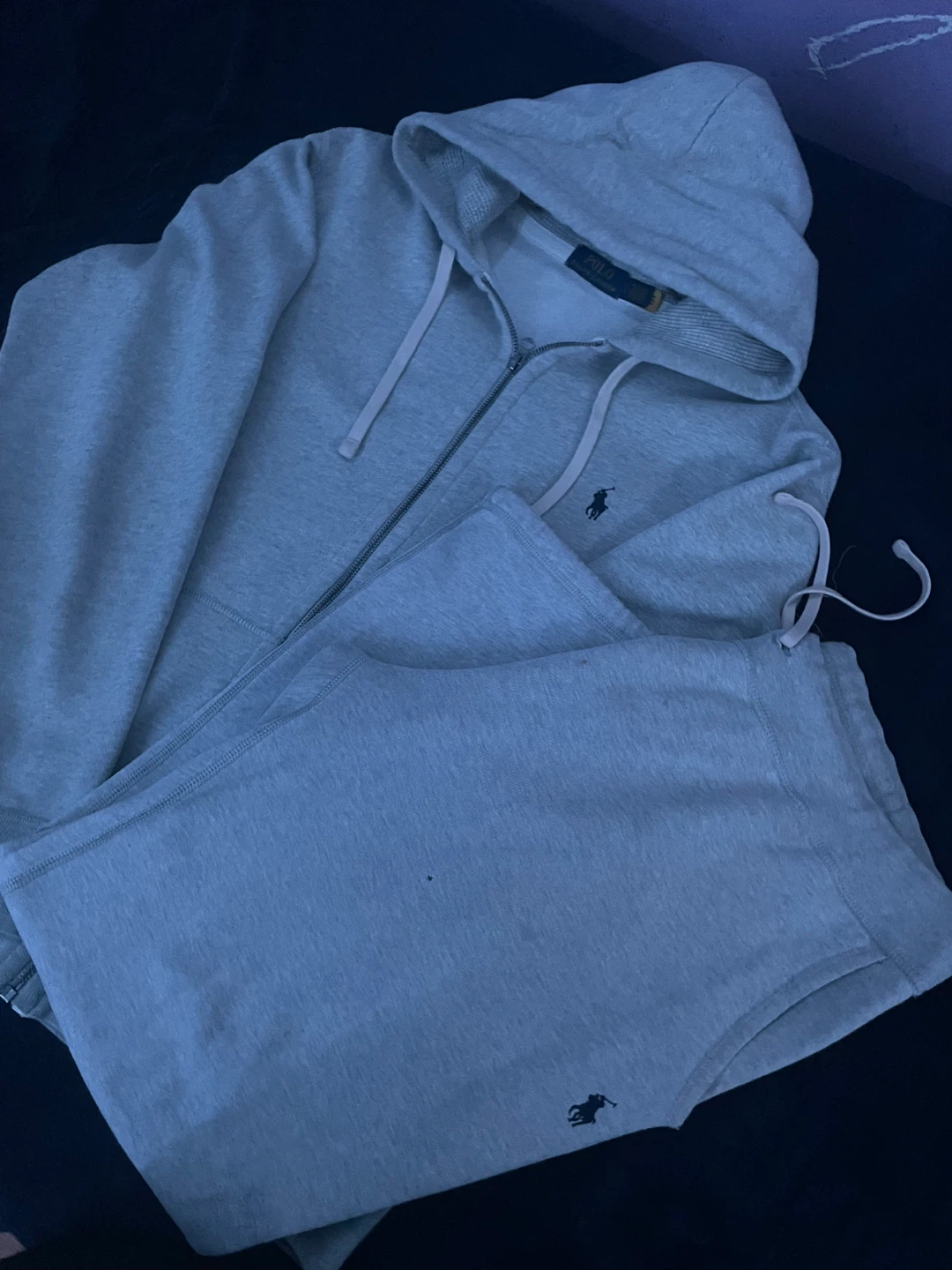 Polo Ralph Lauren Grey Sweat Suit Set