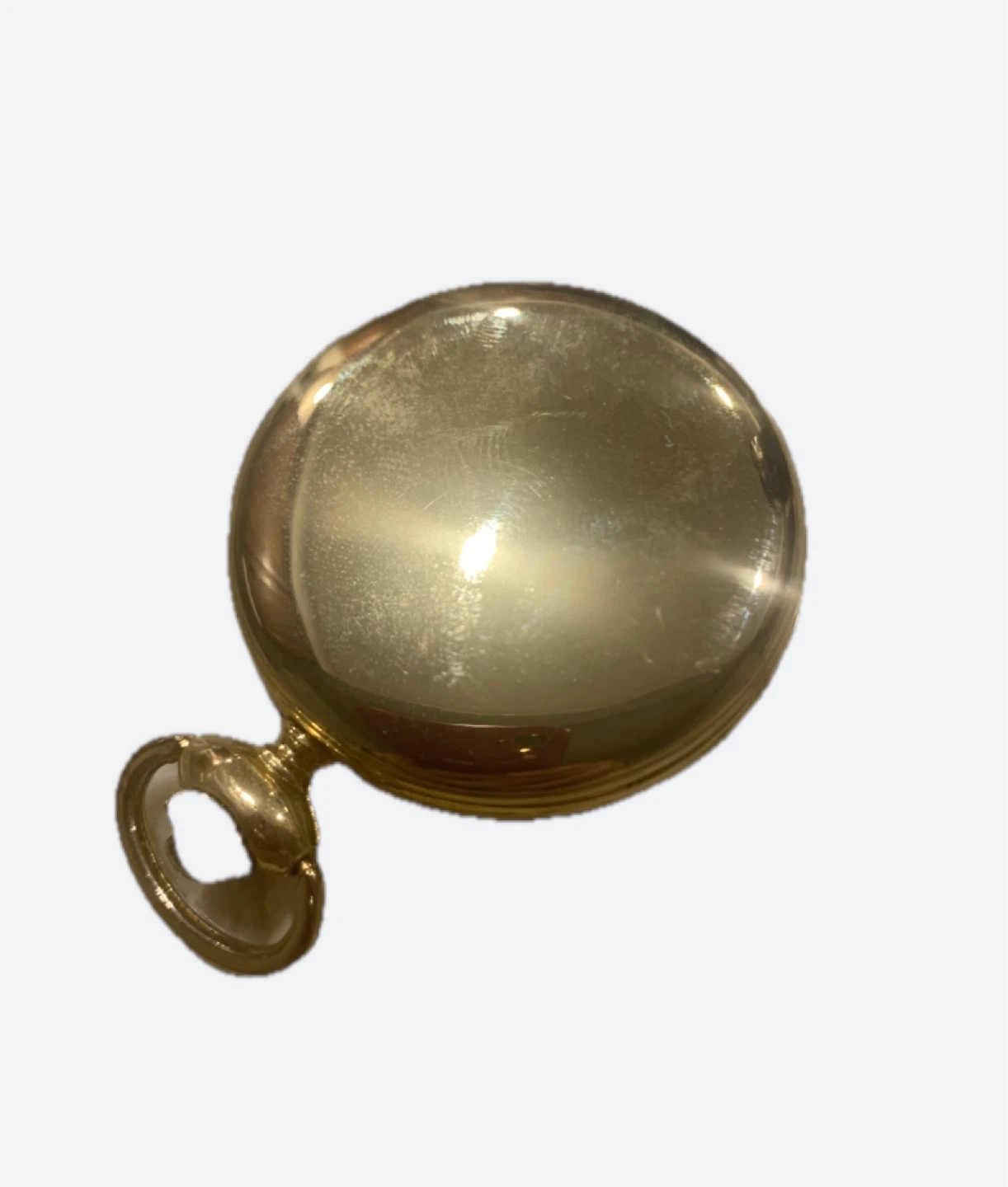 Vintage 17 Jewels Gold-Tone Pocket Watch - photo 3
