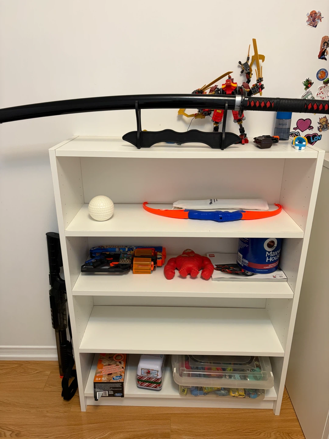 Bookshelf/bookcase Billy color white by IKEA