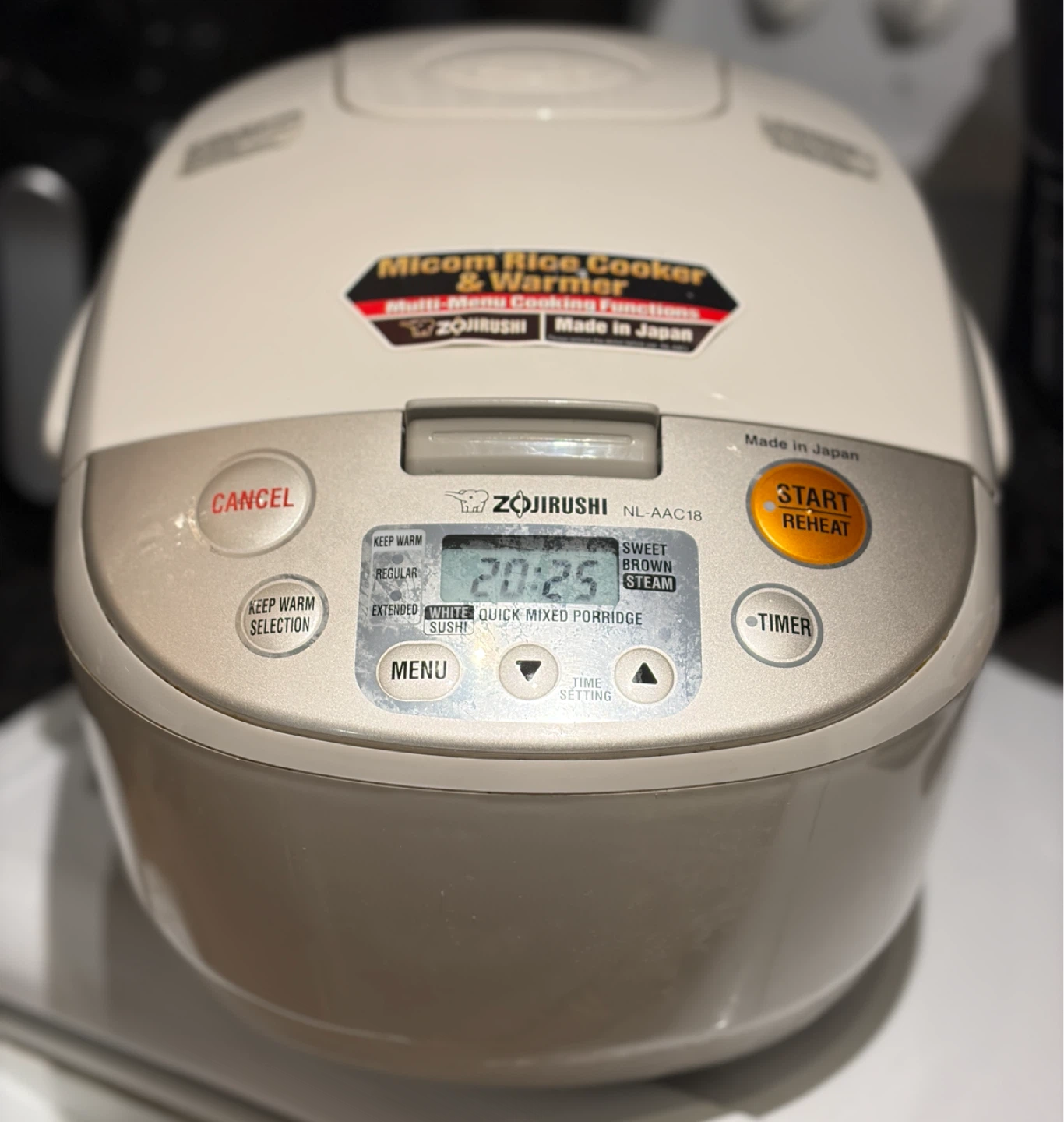 Zojirushi NL-AAC10HEKP Rice Cooker 10 Cups