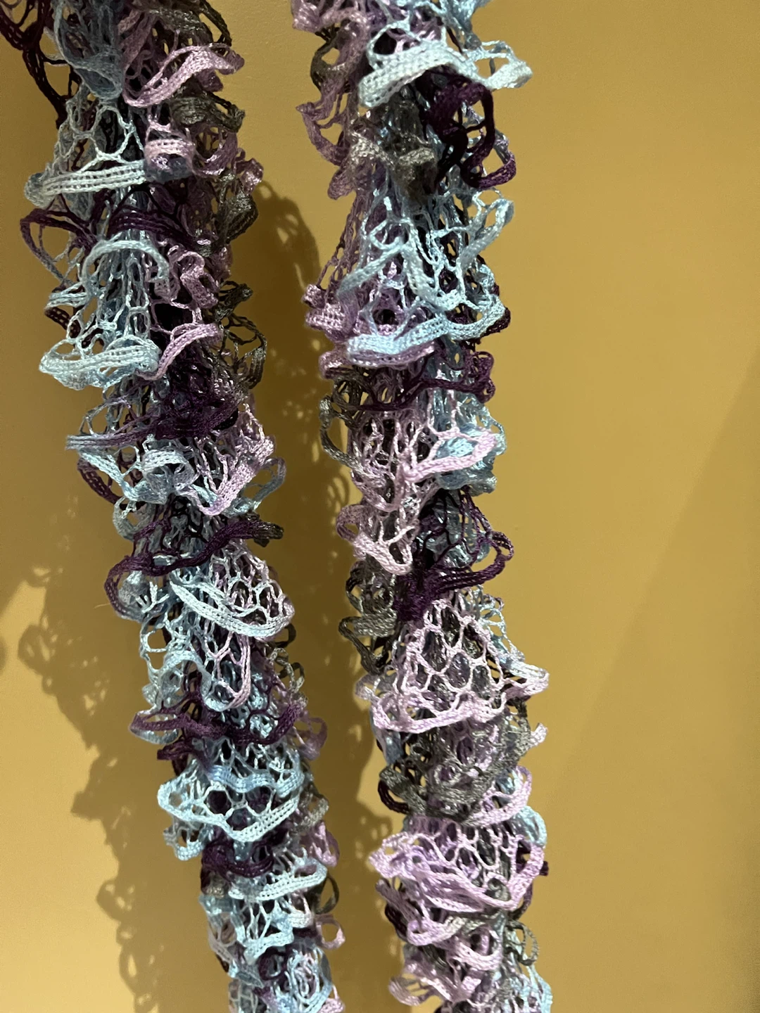 Multi-coloured Ruffle Scarf
