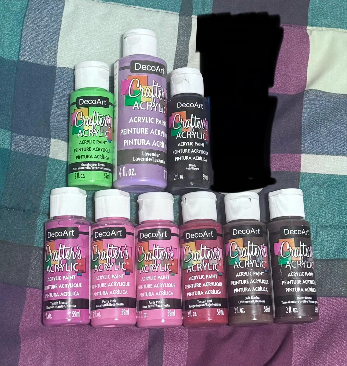 ⭐️ 9 pc Acrylic Paint Bundle