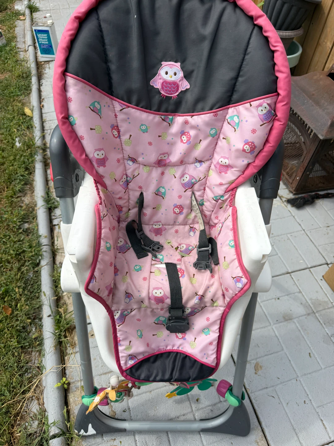 Pink Owl High Chair - photo 2