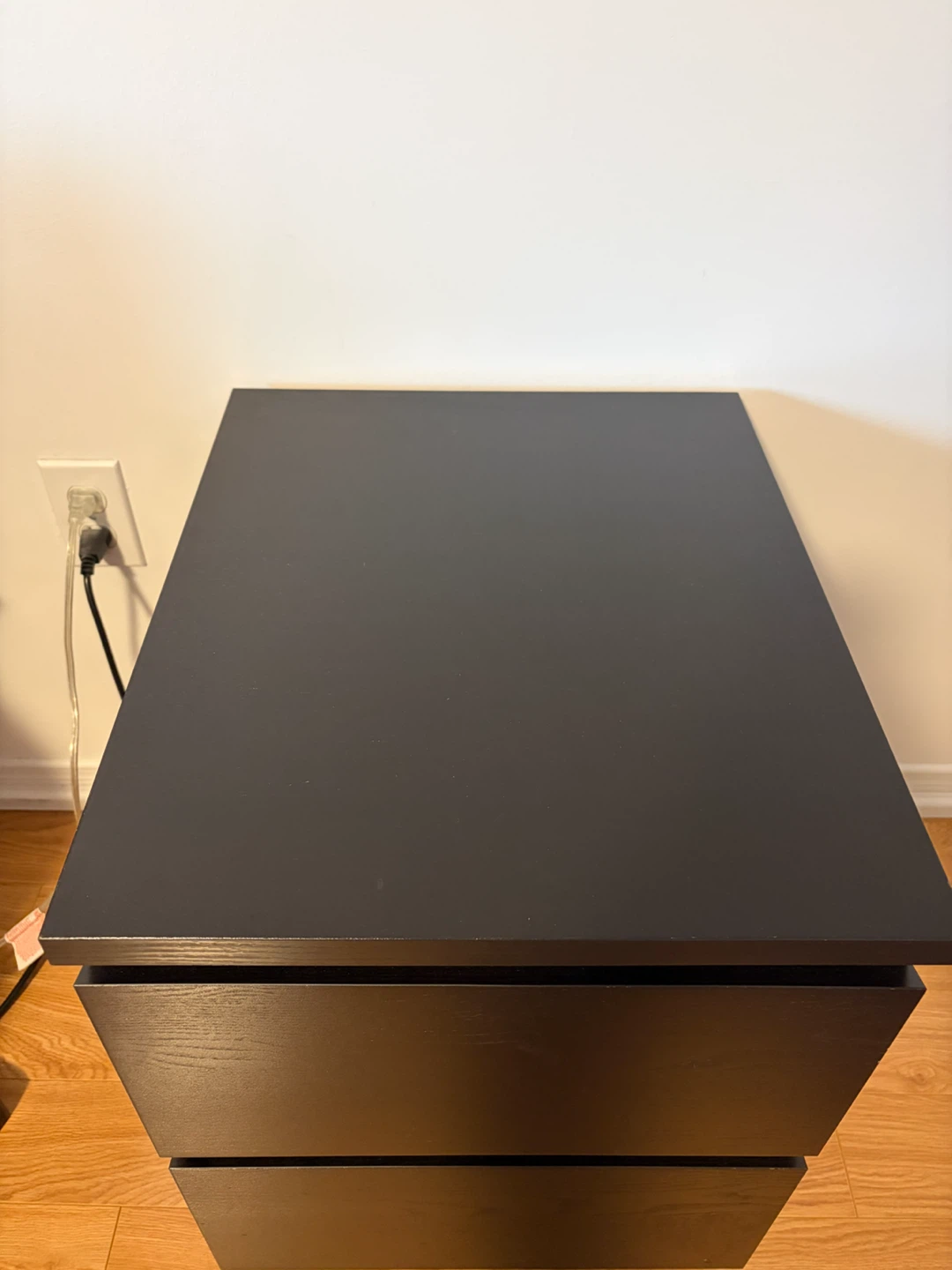 Malm Black brown 2-Drawer Nightstand by IKEA - photo 2