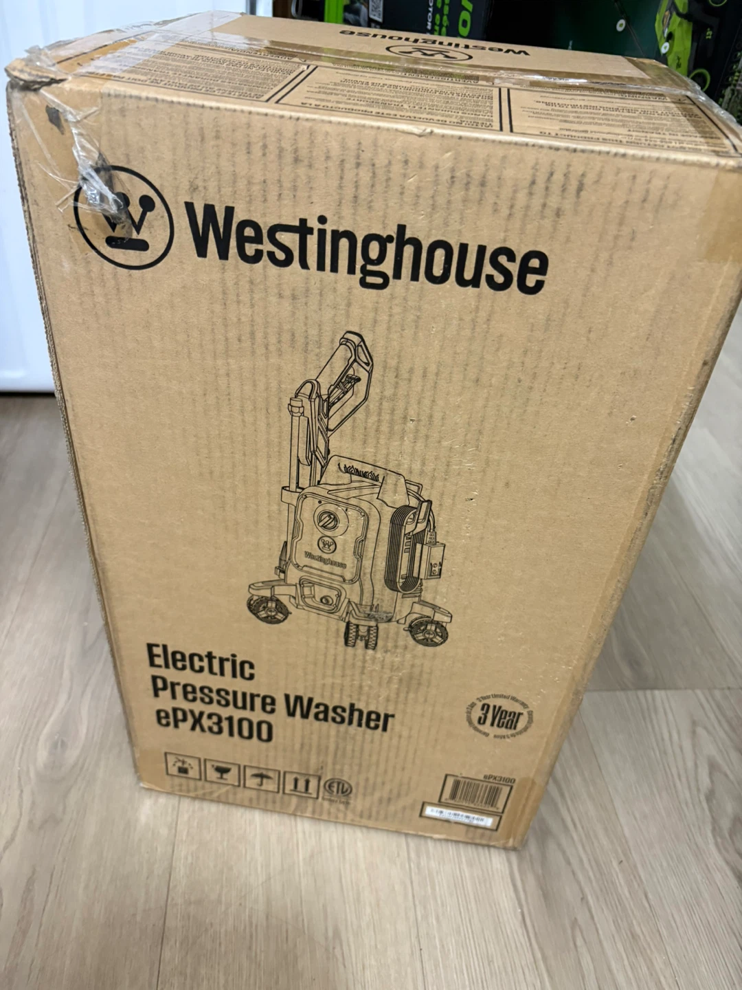 Westinghouse Electric Pressure Washer ePX3100 - photo 2