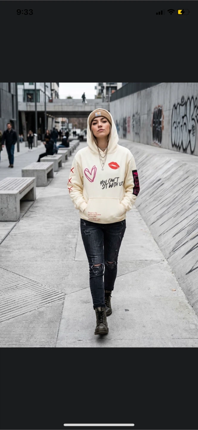 Limited edition: Mean Girls Burn Book Hoodie