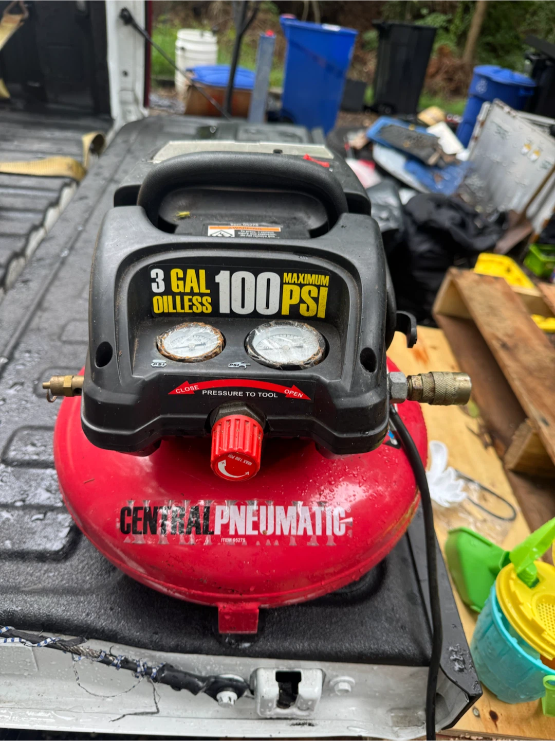 Central Pneumatic 3 Gallon Air Compressor