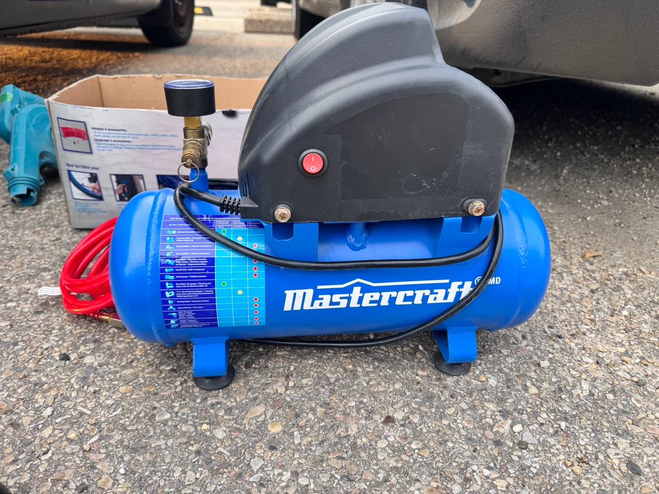 Mastercraft 2-Gallon Air Compressor