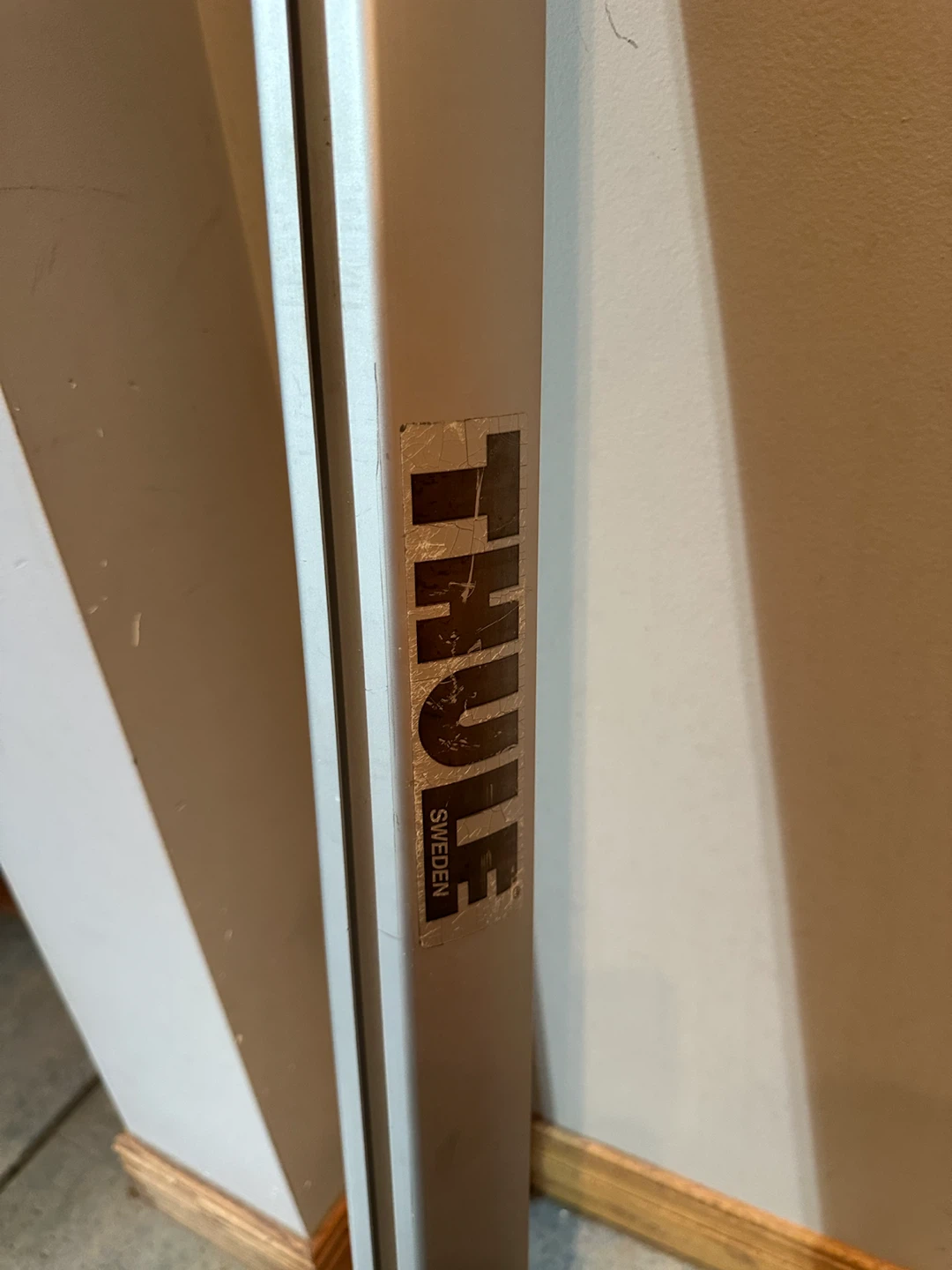 Thule roof mounted fork bike rack - photo 5