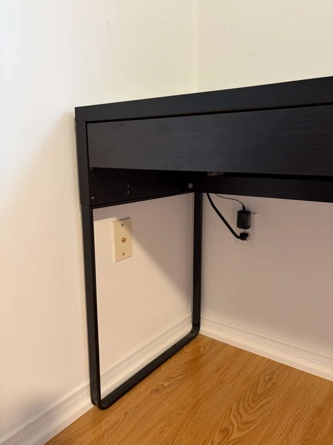 Micke Black brown Desk by IKEA - photo 2