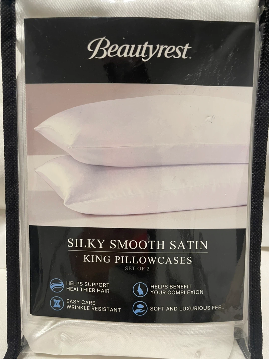 Satin King Pillowcases - Set of 2