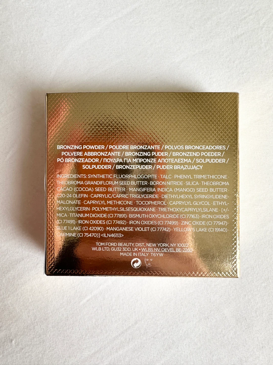 🆕 Tom Ford Soleil Glow Bronzer - 02 Terra - photo 3