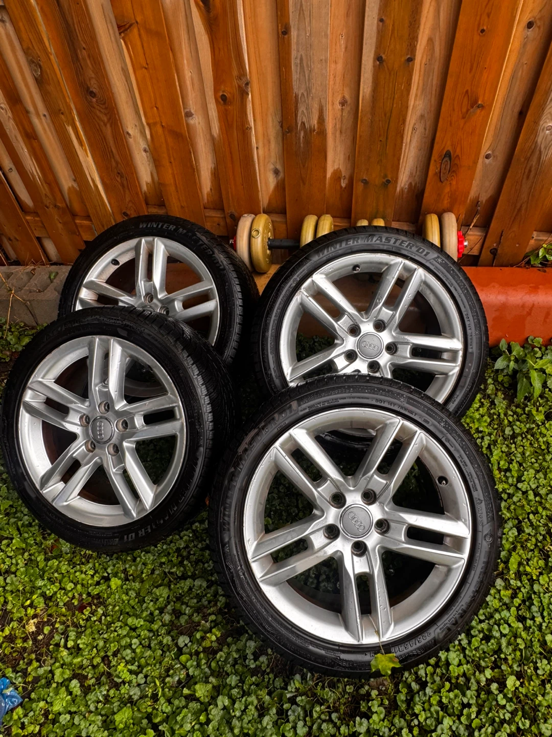 Audi Winter Tire Set with Rims
