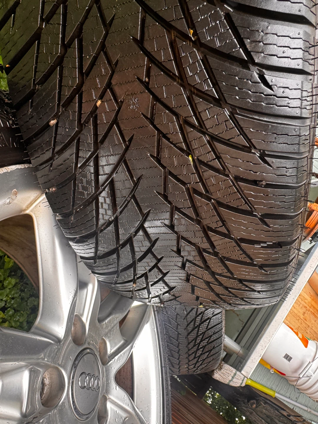 Audi Winter Tire Set with Rims - photo 4