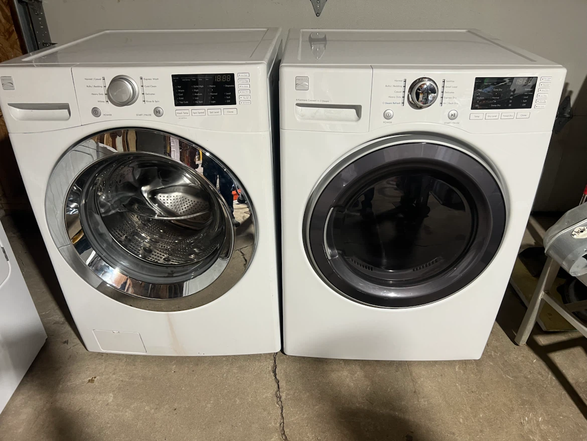 Kenmore Front Load Washer and Dryer Set