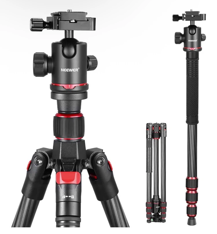 Neewer Carbon Fiber Tripod with Ball Head - photo 2