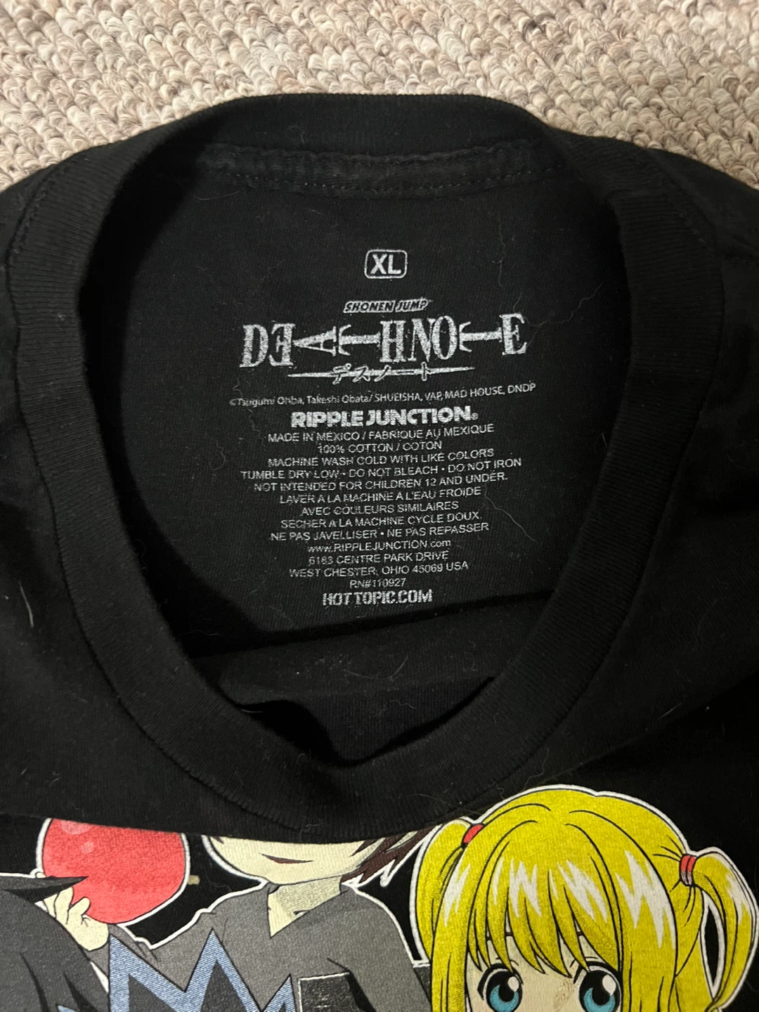 Death Note Graphic T-Shirt - photo 3