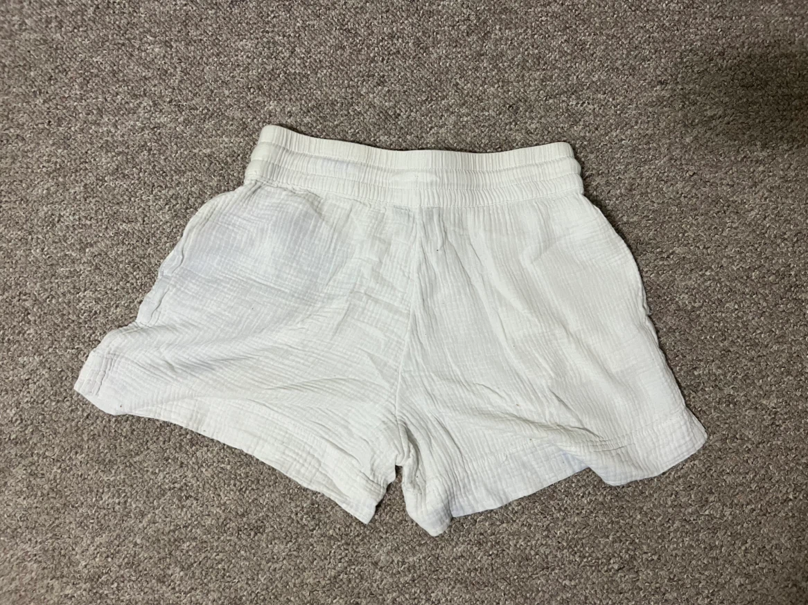 Denver Hayes White Gauze Shorts - M - photo 3